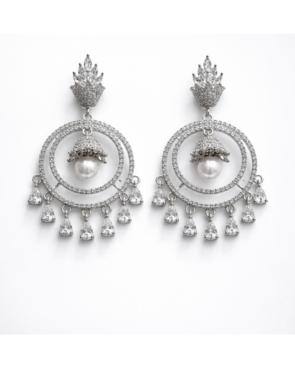 Chandrika Pearl Earrings Allure Design