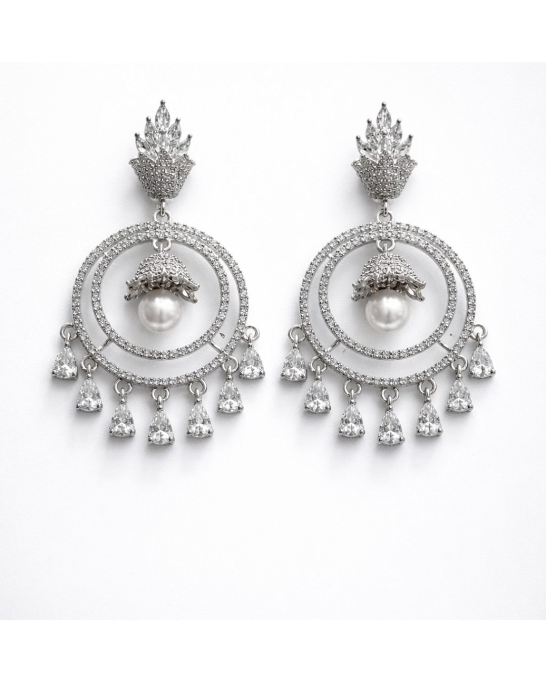 Chandrika Pearl Earrings Allure Design