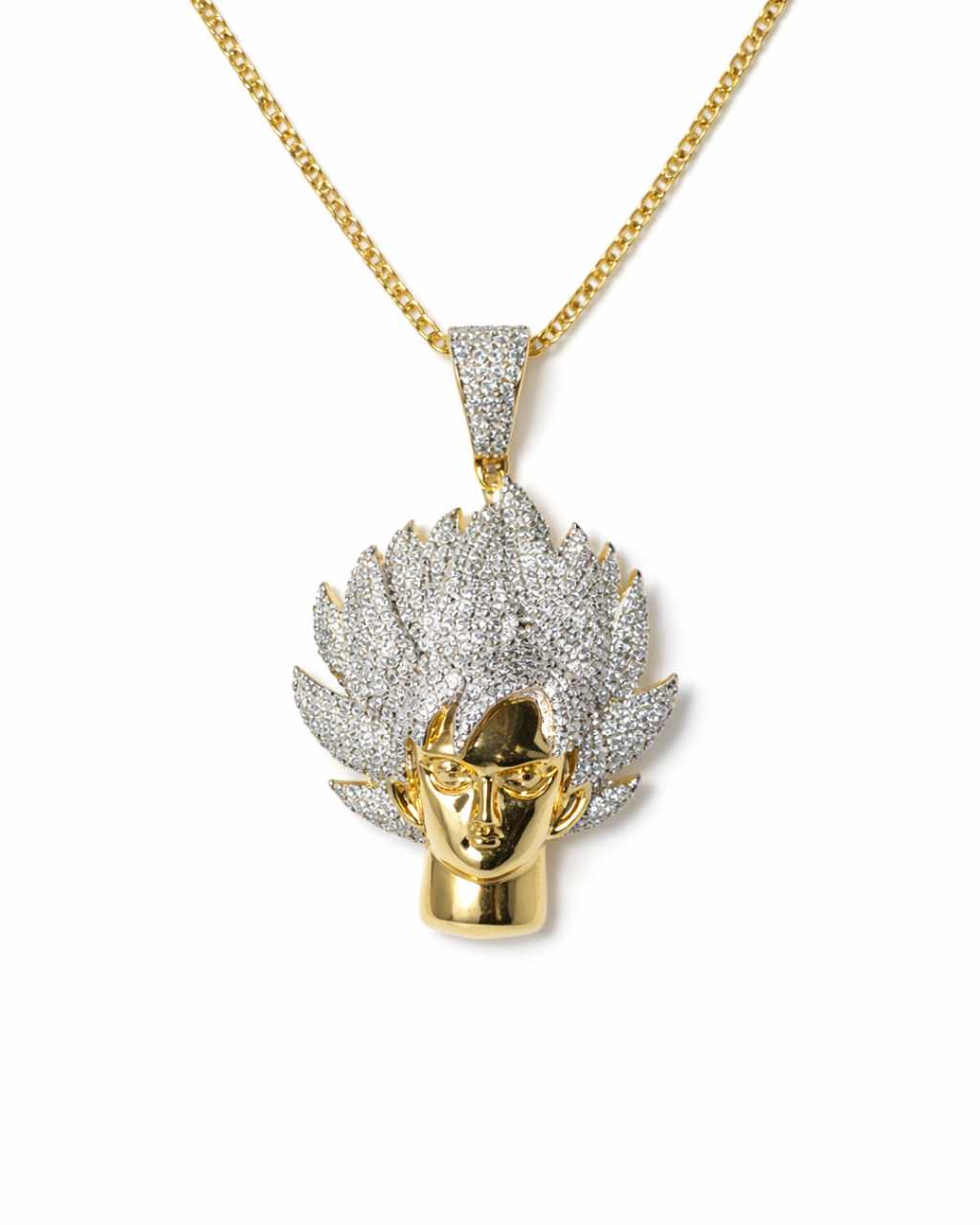 GOKU DIAMOND ICED PENDANT CHAIN Allure Design
