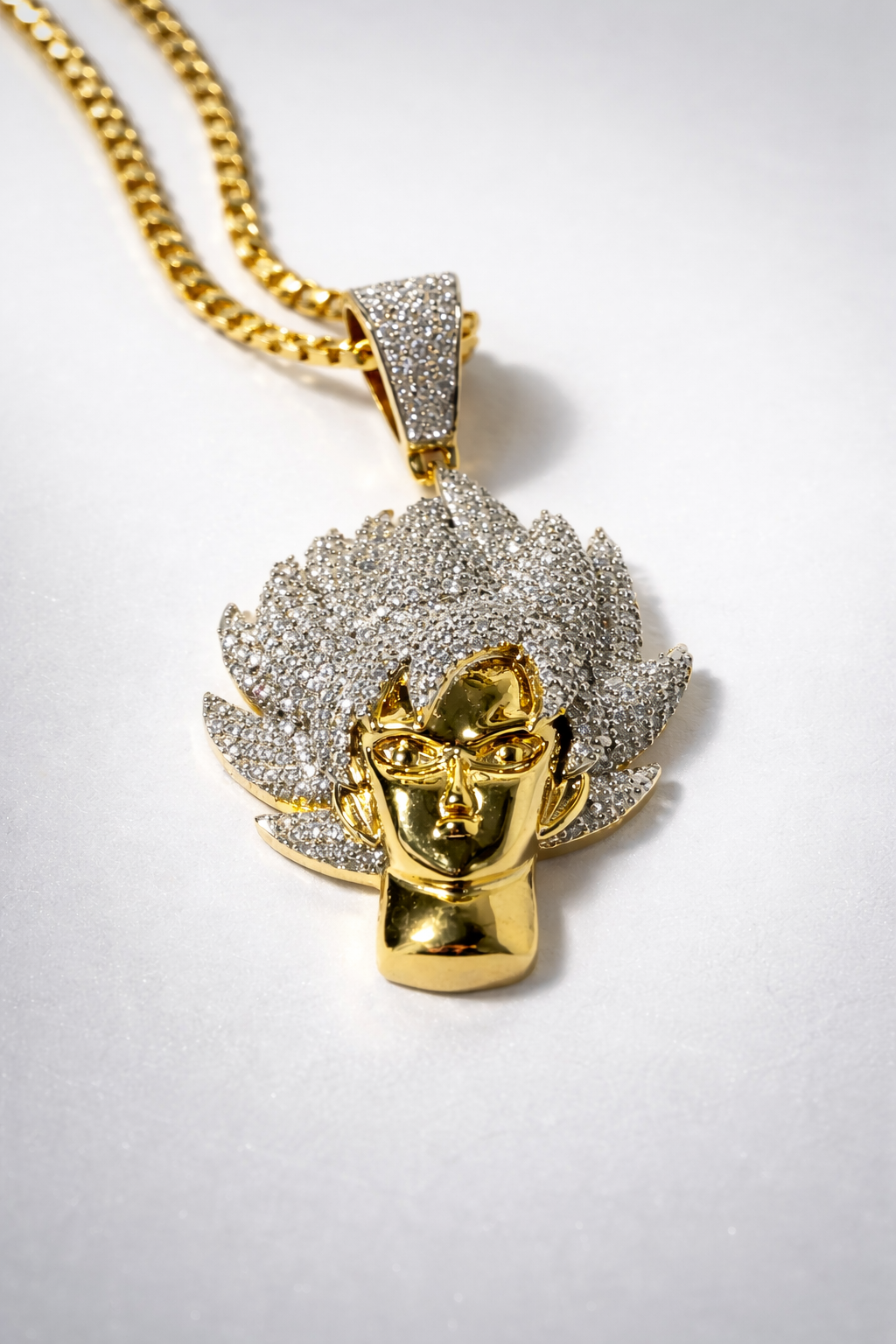 GOKU DIAMOND ICED PENDANT CHAIN Allure Design