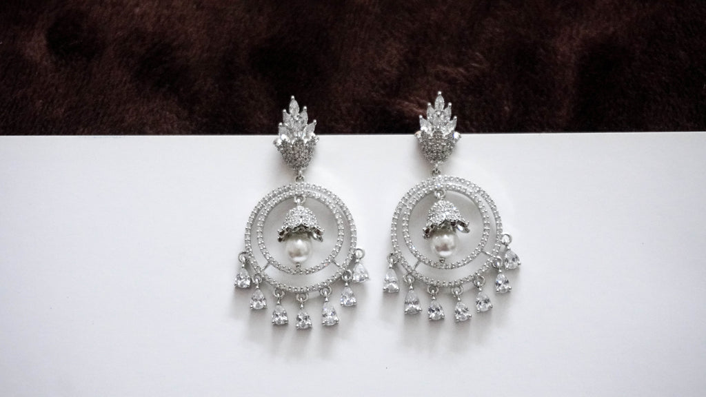 Chandrika Pearl Earrings Allure Design