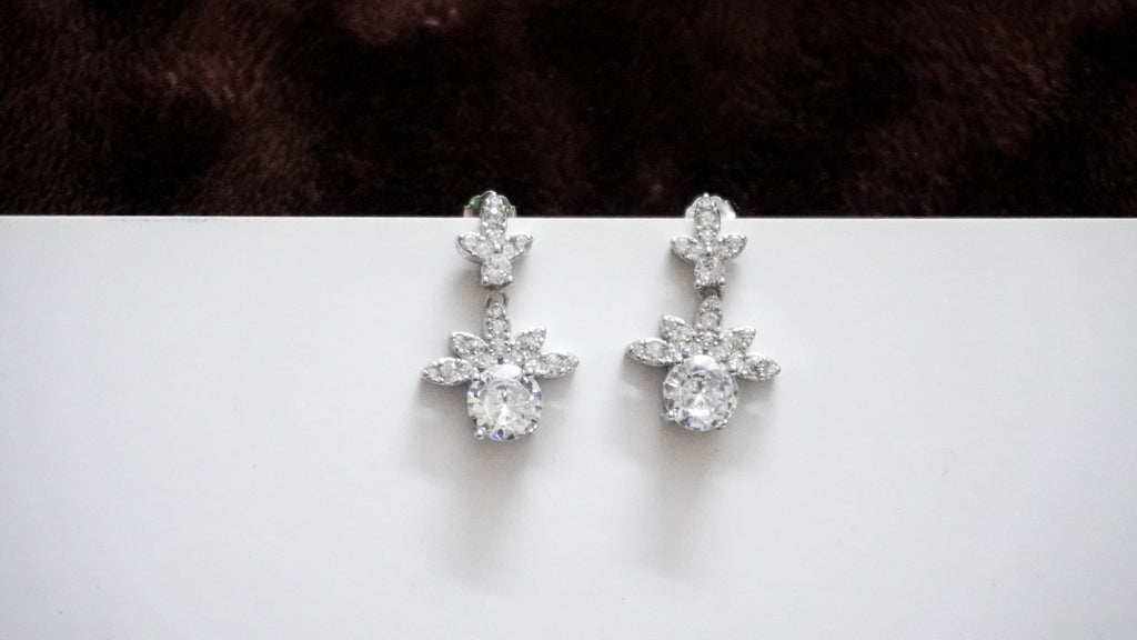 Flora Drop Earrings Allure Design