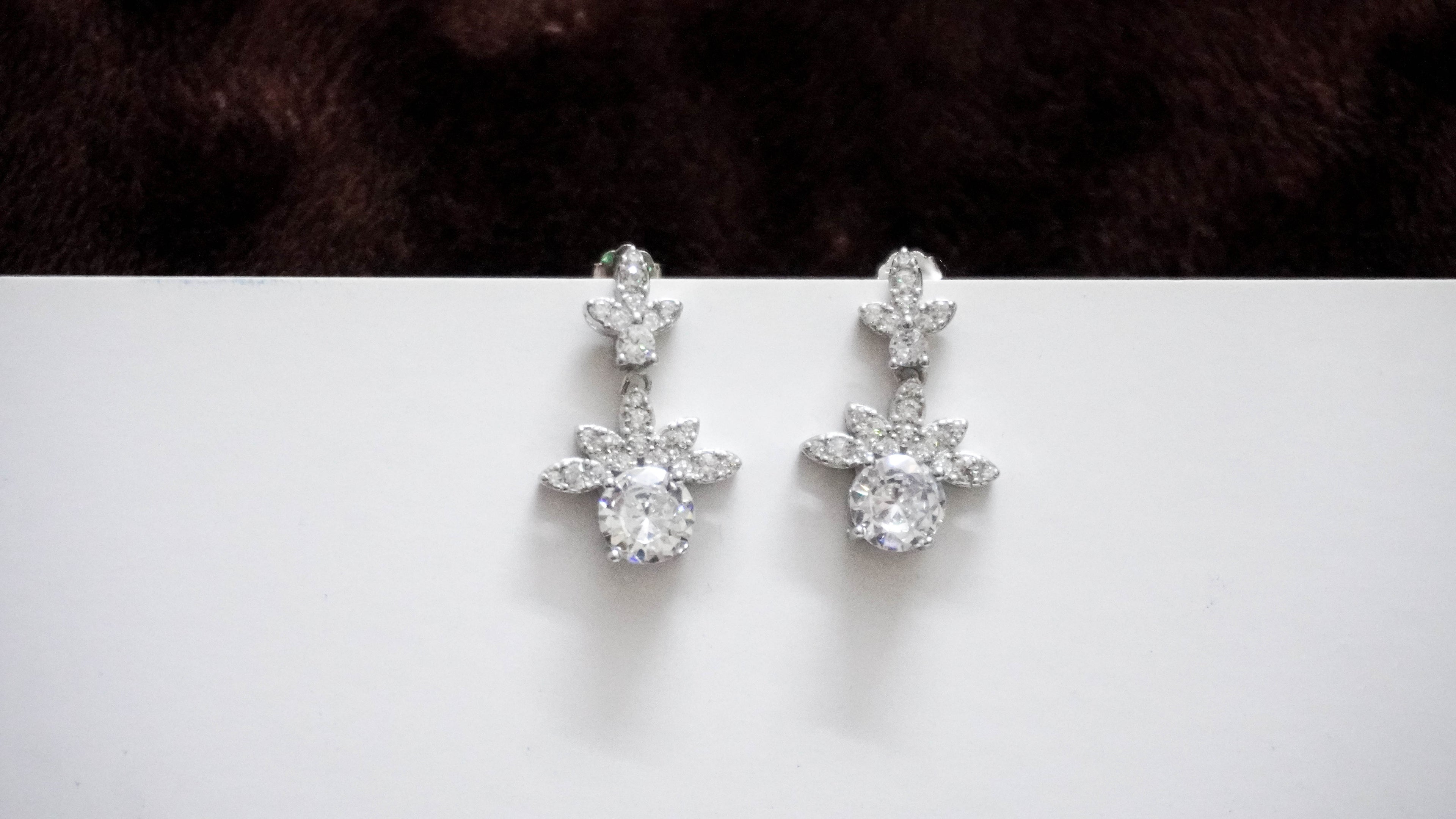 Flora Drop Earrings Allure Design
