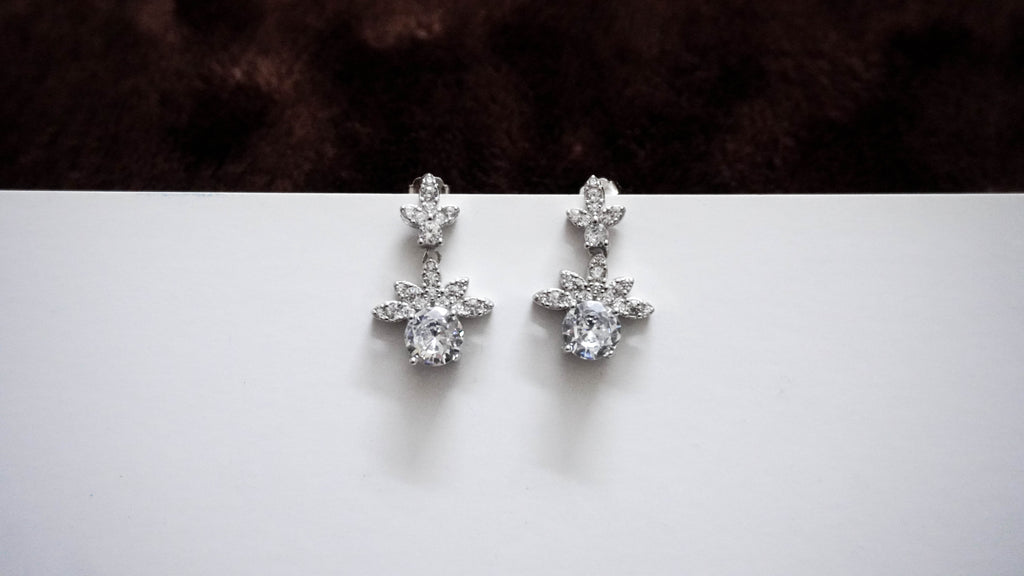 Flora Drop Earrings Allure Design