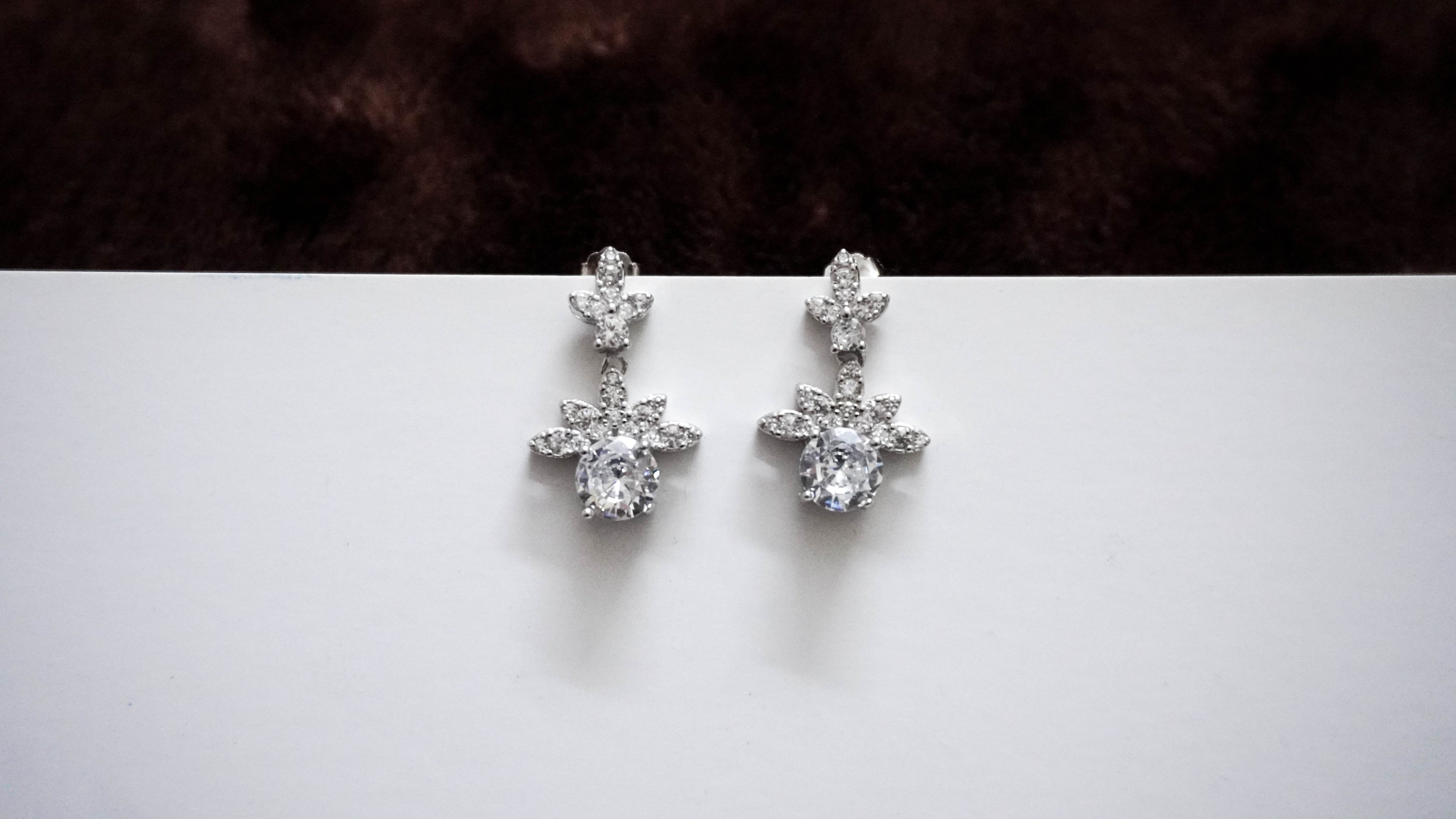 Flora Drop Earrings Allure Design