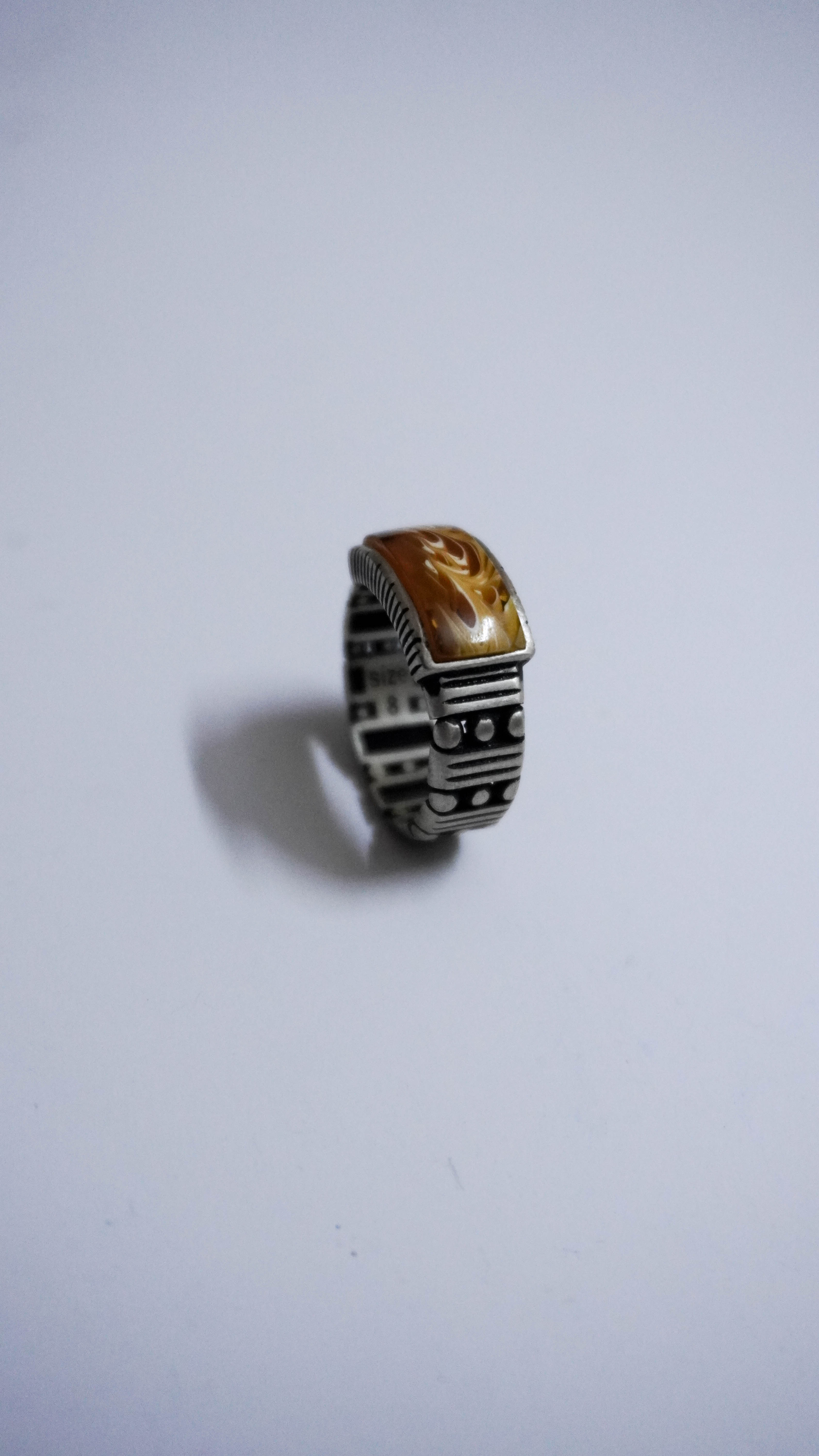 Verdant Crest Men’s Ring Allure Design