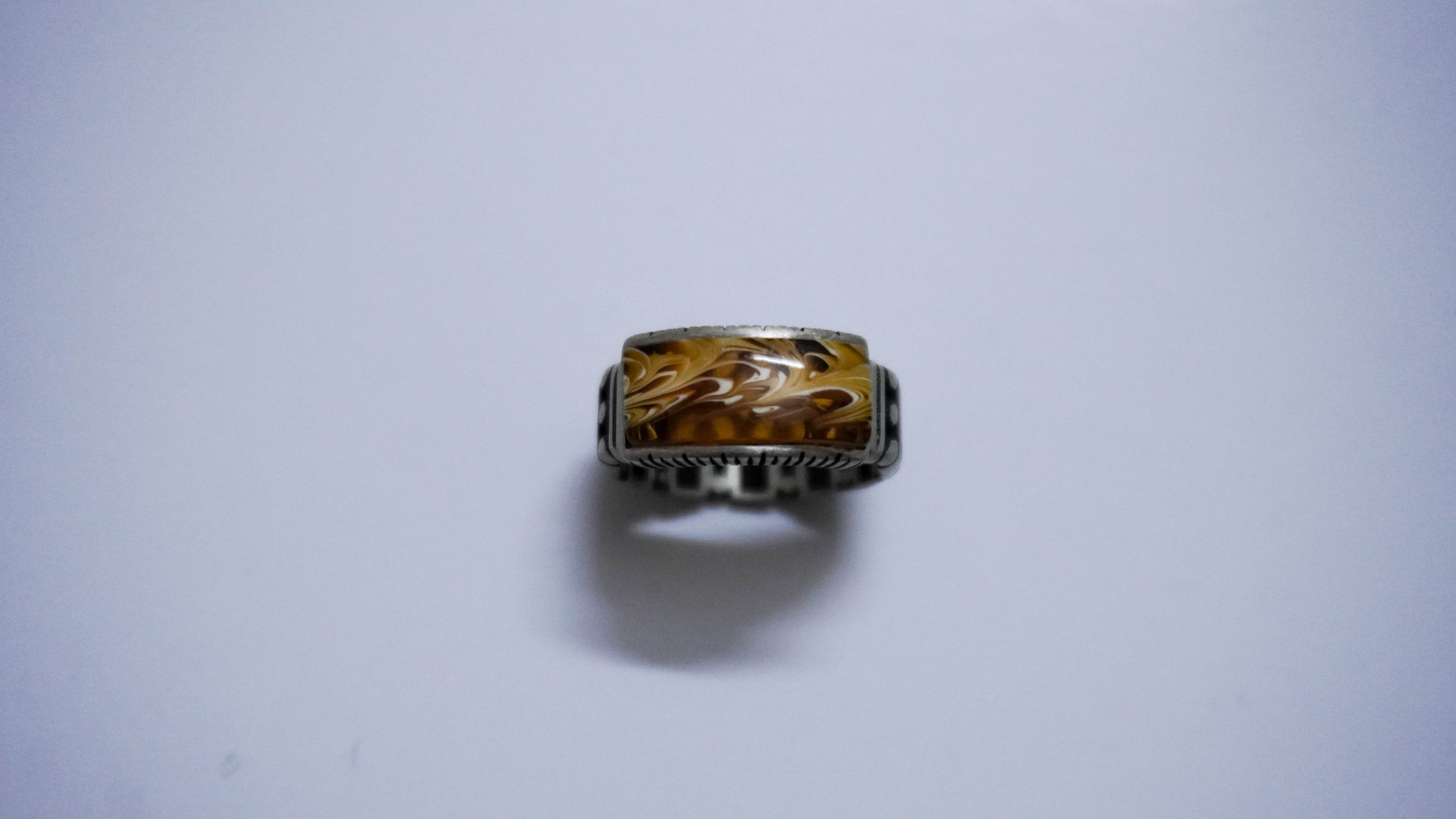 Verdant Crest Men’s Ring Allure Design